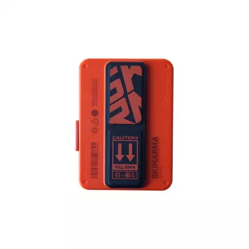 SKINARMA Mirage Spunk wallet magnetic grip stand oranje