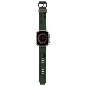 Skinarma Shokku band voor Apple Watch 49/45/44mm dark olive