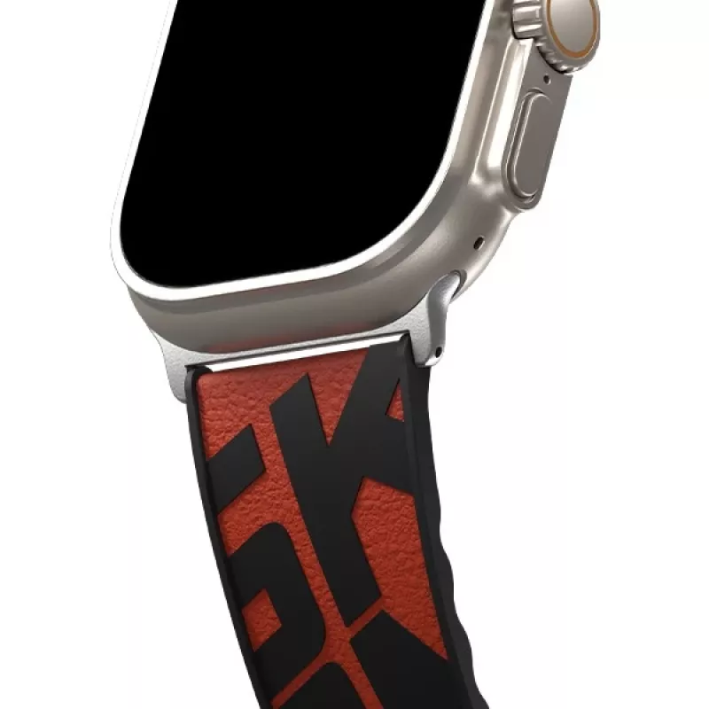 Skinarma Spunk Apple Watch band 49mm oranje