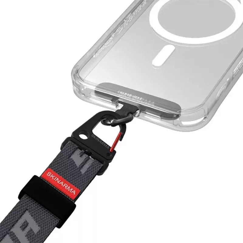SKINARMA Scout universele telefoonlanyard grijs