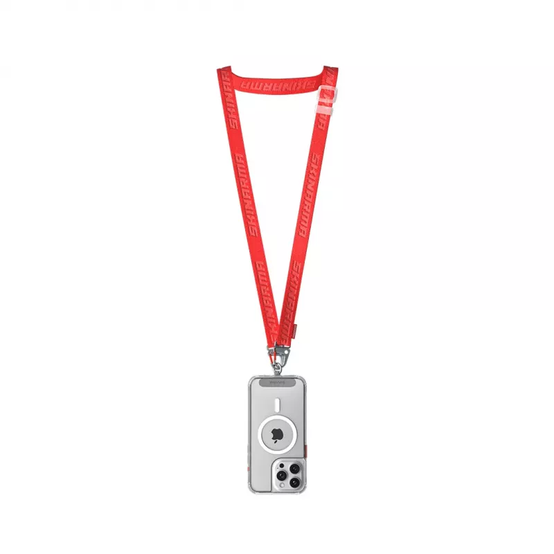Skinarma Scout universele telefoonlanyard rood