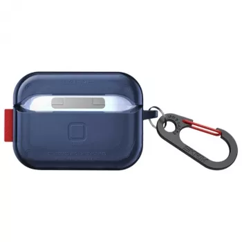 SKINARMA Saido beschermhoes voor AirPods Pro 2e generatie - donkerblauw