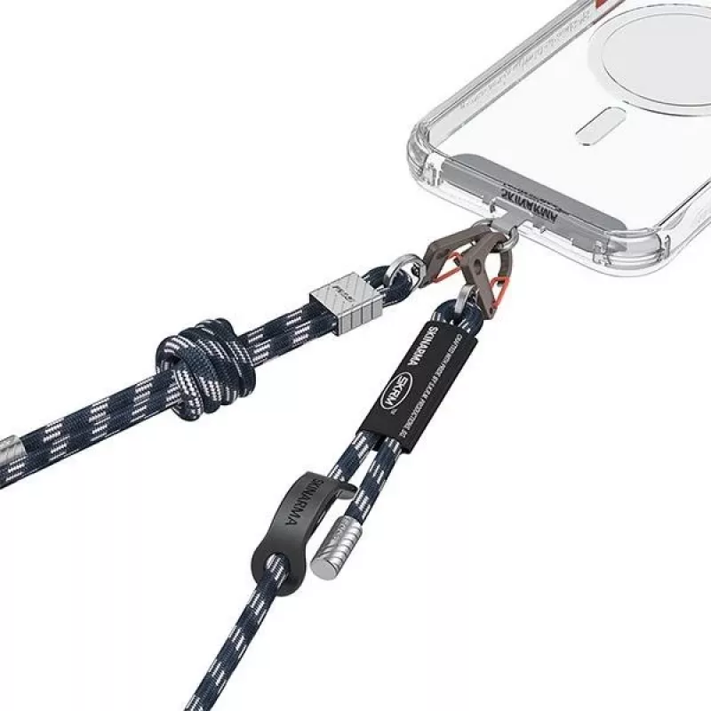 SKINARMA Dyno universele telefoonlanyard navy blue
