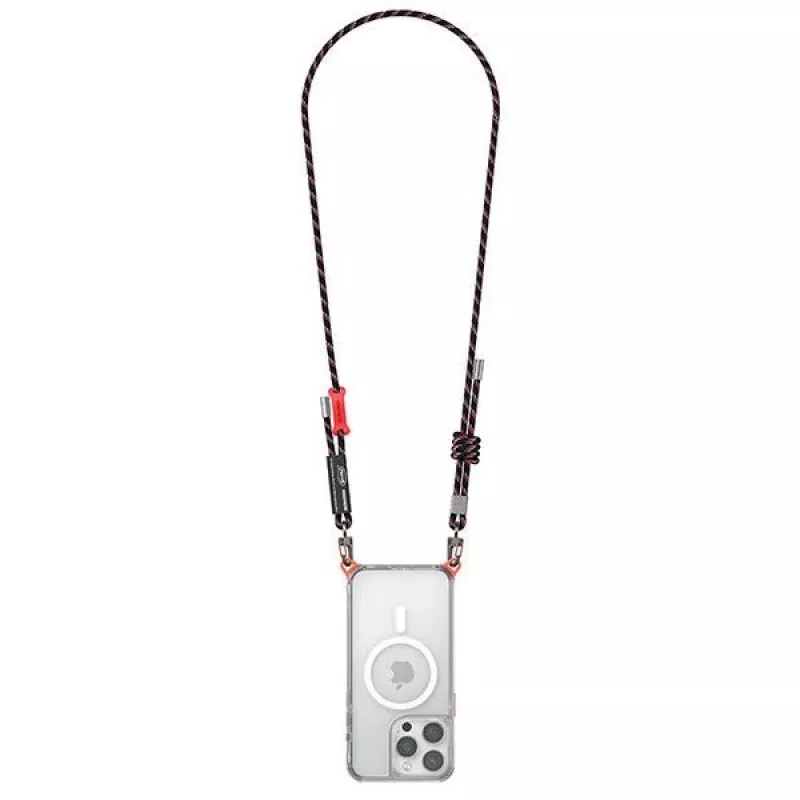 Skinarma Dyno universele telefoonlanyard obsidian
