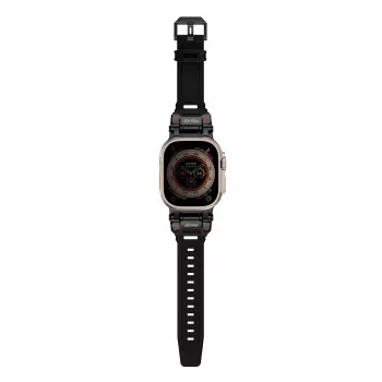 Skinarma Titon Apple Watch Ultra 49mm band zwart