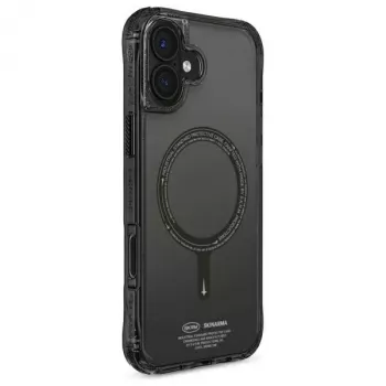 SKINARMA Saido hoesje voor Apple iPhone 16 6,1 inch Magnetic Charging zwart