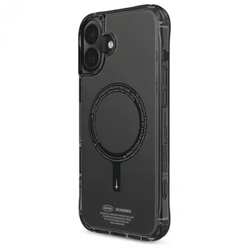 SKINARMA Saido hoesje voor Apple iPhone 16 6,1 inch Magnetic Charging zwart