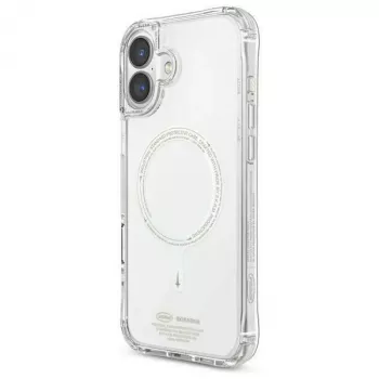 SKINARMA Saido Hoes voor iPhone 16 6,1 inch met magnetisch opladen Groen (Niteglow)