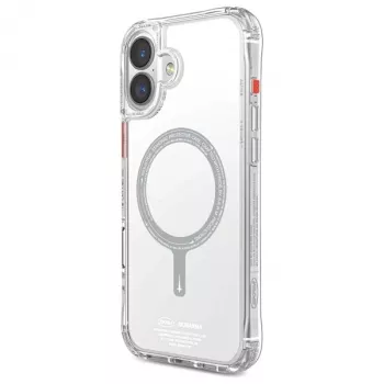 SKINARMA Saido hoesje voor iPhone 16 Plus 6,7 inch Magnetic Charging transparant