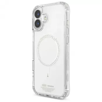 SKINARMA Saido hoesje voor iPhone 16 Plus 6,7 inch Magnetic Charging groen (Niteglow)