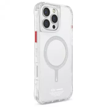 SKINARMA Saido hoesje voor iPhone 16 Pro 6,3 inch Magnetic Charging transparant