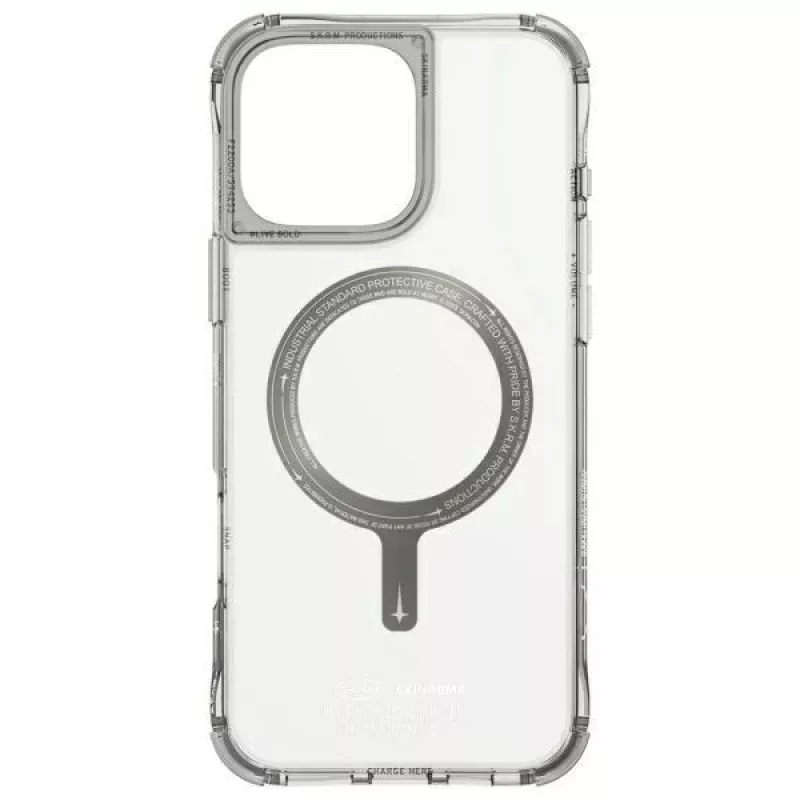 Skinarma Saido hoesje voor iPhone 16 Pro 6,3 inch magnetisch laden titanium