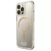 SKINARMA Saido iPhone 16 Pro 6,3 inch Magnetic Charging hoesje champagne