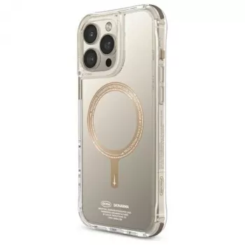 SKINARMA Saido iPhone 16 Pro 6,3 inch Magnetic Charging hoesje champagne