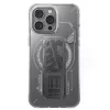 Skinarma Helio iPhone 16 Pro 6.3 inch Magnetic Charging + Grip Stand hoesje titanium