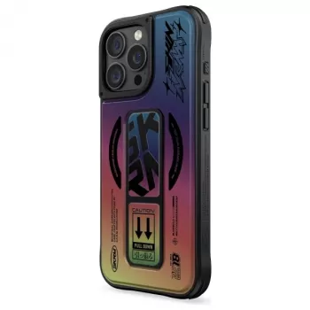 SKINARMA Kira Kobai iPhone 16 Pro 6.3 inch Magnetic Charging Grip Stand hoesje hologram