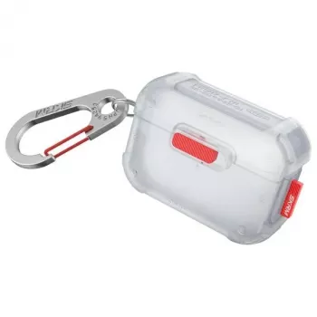 Skinarma Mecha Hoes voor AirPods Pro 2, Frost Translucent