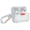 Skinarma Mecha Hoes voor AirPods Pro 2, Frost Translucent