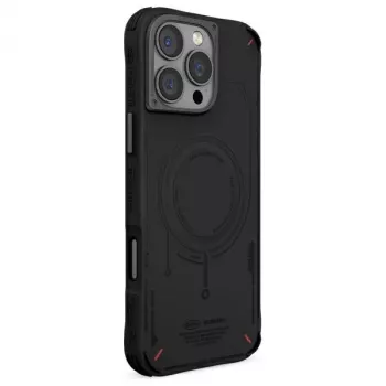 SKINARMA Mecha Case voor Apple iPhone 16 Pro Max 6,9 inch Magnetic Charging Zwart