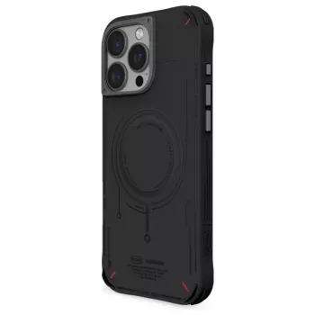 SKINARMA Mecha Case voor Apple iPhone 16 Pro Max 6,9 inch Magnetic Charging Zwart