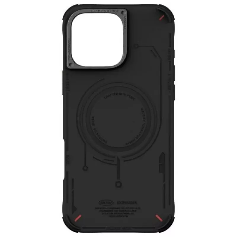 SKINARMA Mecha Case voor Apple iPhone 16 Pro Max 6,9 inch Magnetic Charging Zwart