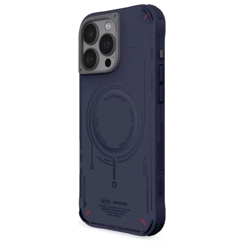 Skinarma Mecha Case voor Apple iPhone 16 Pro Max 6,9 inch Magnetisch laden Navy