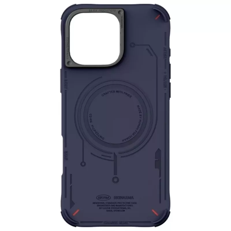 Skinarma Mecha Case voor Apple iPhone 16 Pro Max 6,9 inch Magnetisch laden Navy