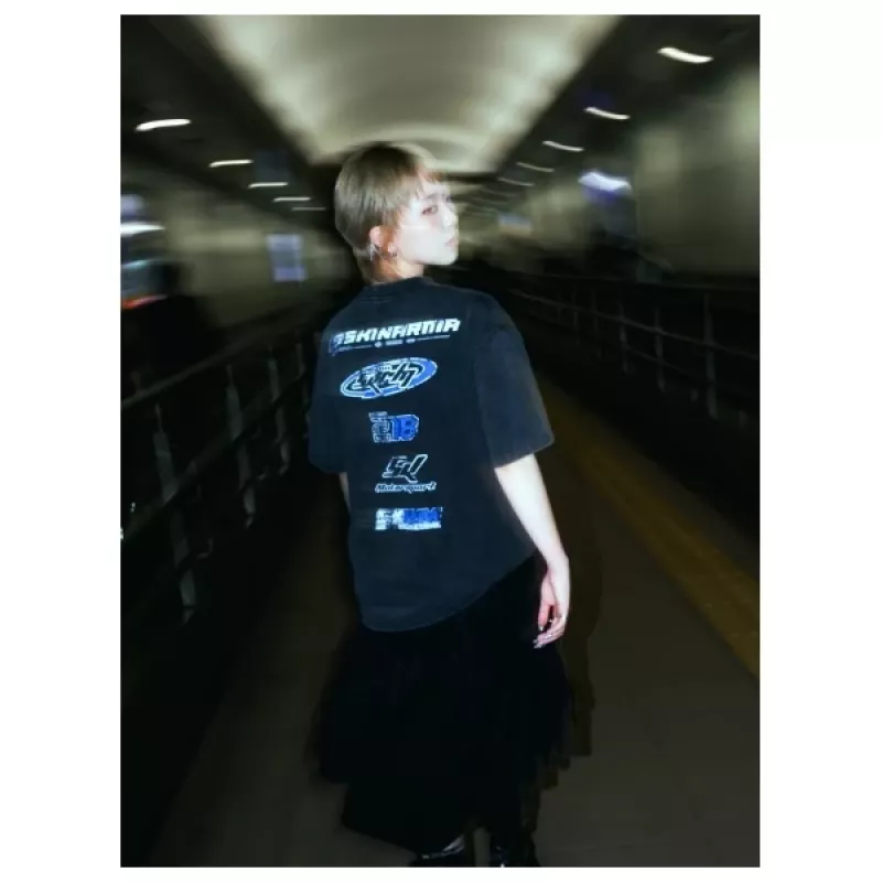 Skinarma Asphalt T-Shirt L zwart