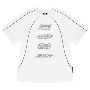 Skinarma Delta M wit T-Shirt