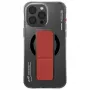 Skinarma Axon Case voor iPhone 16 Pro 6,3 inch, magnetisch laden + gripstandaard, zwart