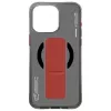 Skinarma Axon Case voor iPhone 16 Pro Max 6,9 inch, magnetisch laden + gripstandaard, zwart