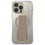 Skinarma Axon Case voor iPhone 16 Pro Max 6,9 inch, magnetisch laden + gripstandaard, champagne