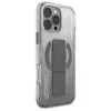 Skinarma Axon Case voor iPhone 16 Pro Max 6,9 inch magnetisch laden + gripstandaard titanium