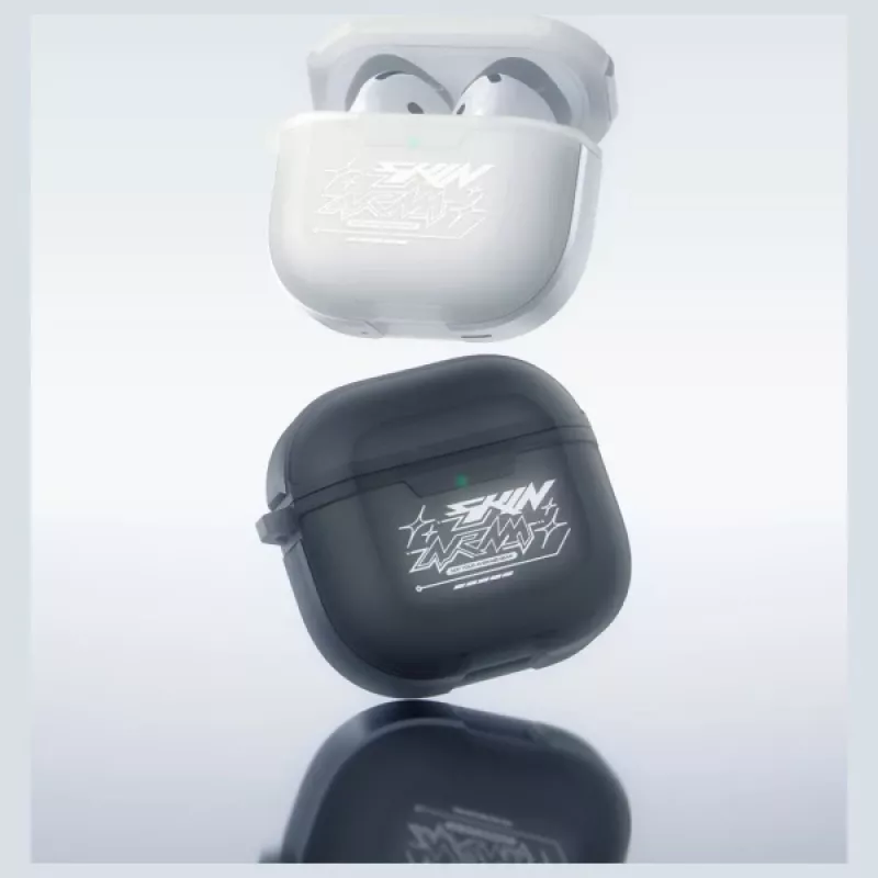 SKINARMA Kinzoku Case voor AirPods 4 - Smoke
