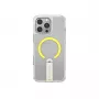 Skinarma Helix Magnetic Charging 360 Rotating Stand Case voor iPhone 16 Pro, Transparant