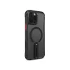 SKINARMA Helix Magnetic Charging 360 Rotating Stand Case voor iPhone 16 Pro Max, zwart