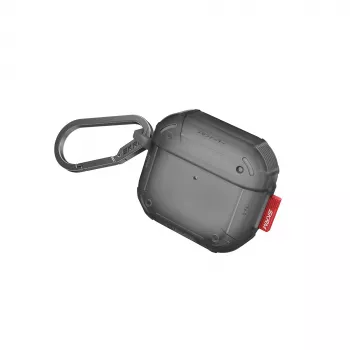 SKINARMA Mecha CE Case voor AirPods 4 - Smoke