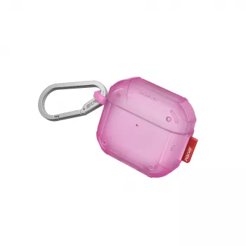 Skinarma Mecha CE beschermhoes voor Apple AirPods 4, fuchsia