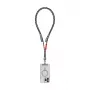 Skinarma Dyno Ve 2-in-1 USB-C naar USB-C lanyard-kabel, 80 cm, zwart
