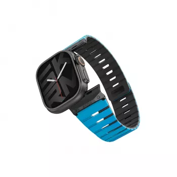 Skinarma Gemini Apple Watch-band 49/46/45/44 mm blauw