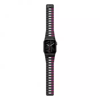 Skinarma Gemini band voor Apple Watch 42/41/40 mm Midnight