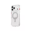Skinarma Saido Magnetic Charging Case voor Apple iPhone 17 Pro, transparant