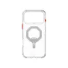 Skinarma Saido Magnetic Charging Case voor Apple iPhone 17 Pro, transparant