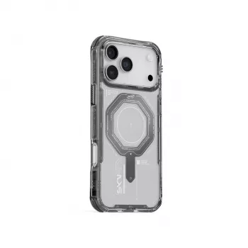 Skinarma Magma Case voor iPhone 17 Pro Magnetic Charging Graphite