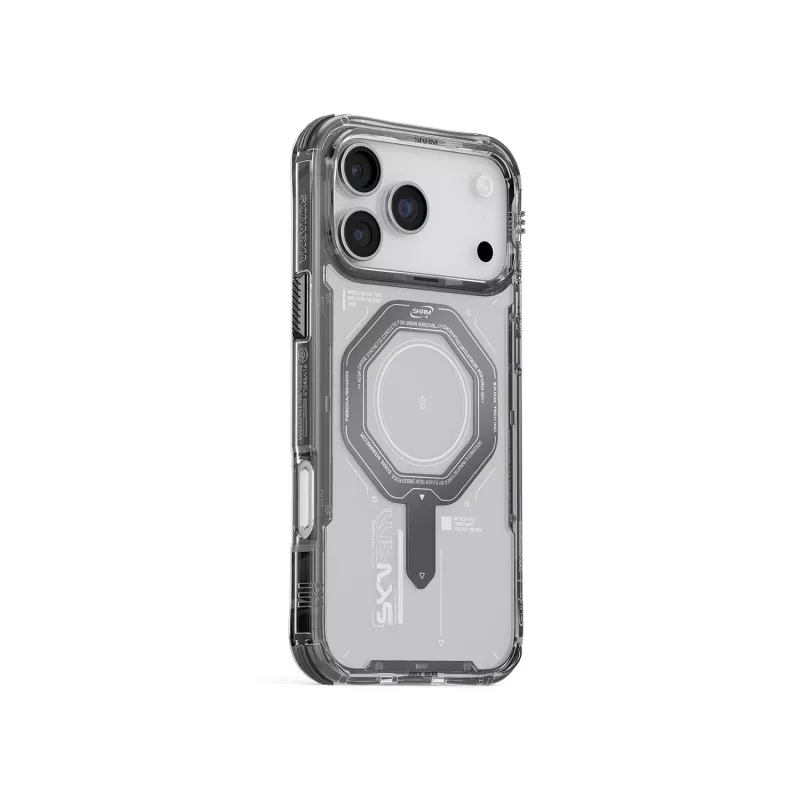 Skinarma Magma Case voor iPhone 17 Pro Magnetic Charging Graphite