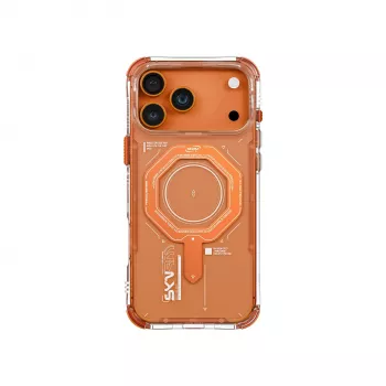 Skinarma Magma Magnetic Case voor Apple iPhone 17 Pro - oranje