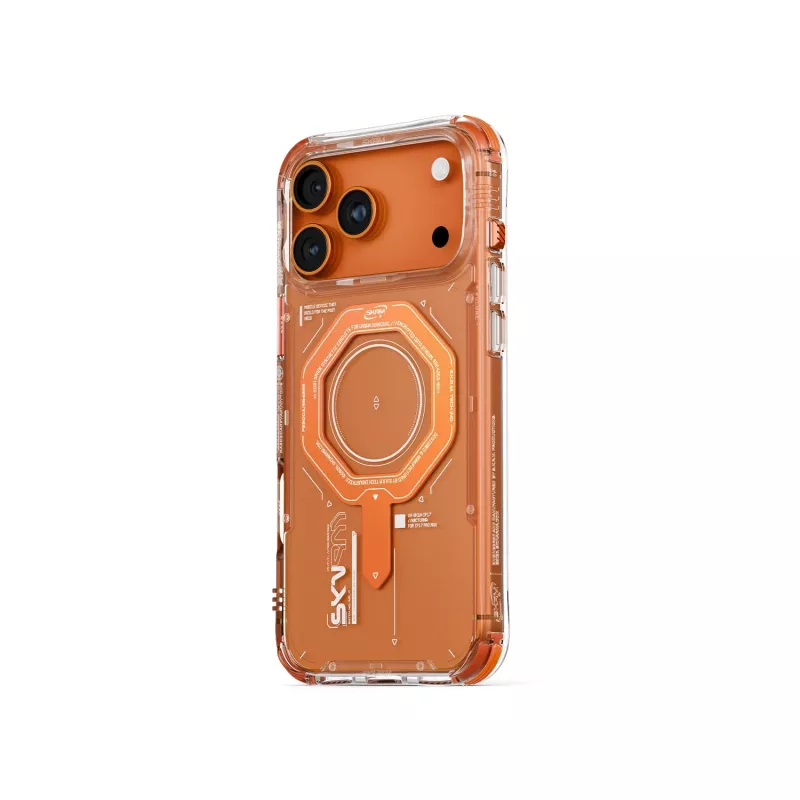 Skinarma Magma Magnetic Case voor Apple iPhone 17 Pro - oranje