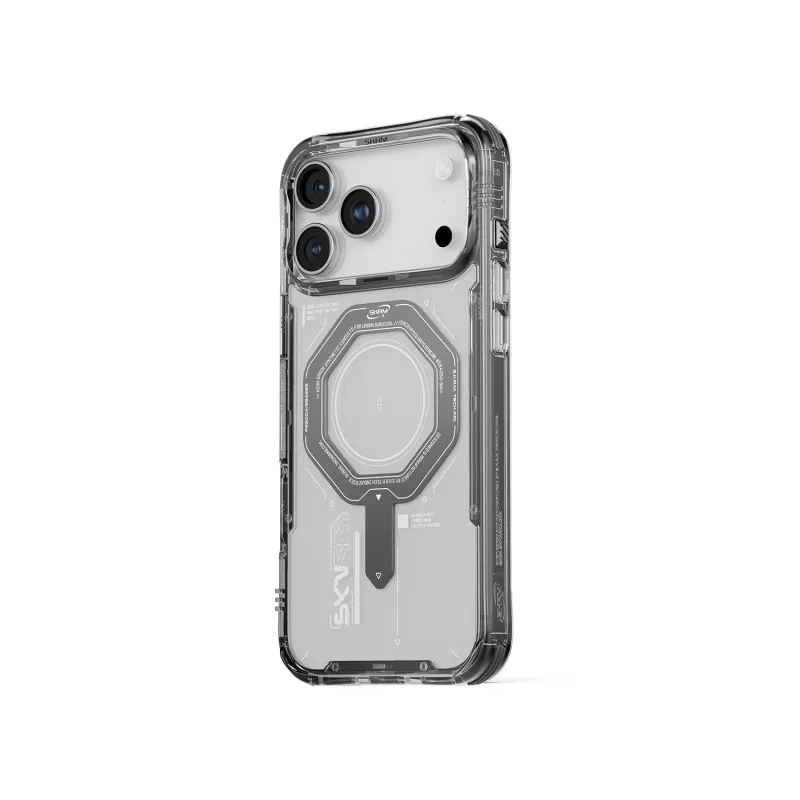 Skinarma Magma Case voor iPhone 17 Pro Max Magnetic Charging Graphite