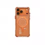 Skinarma Magma Magnetic Charging Case voor iPhone 17 Pro Max, oranje