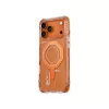 Skinarma Magma Magnetic Charging Case voor iPhone 17 Pro Max, oranje